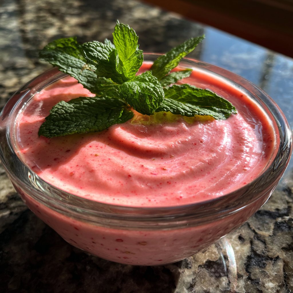 Chilled Strawberry Soup