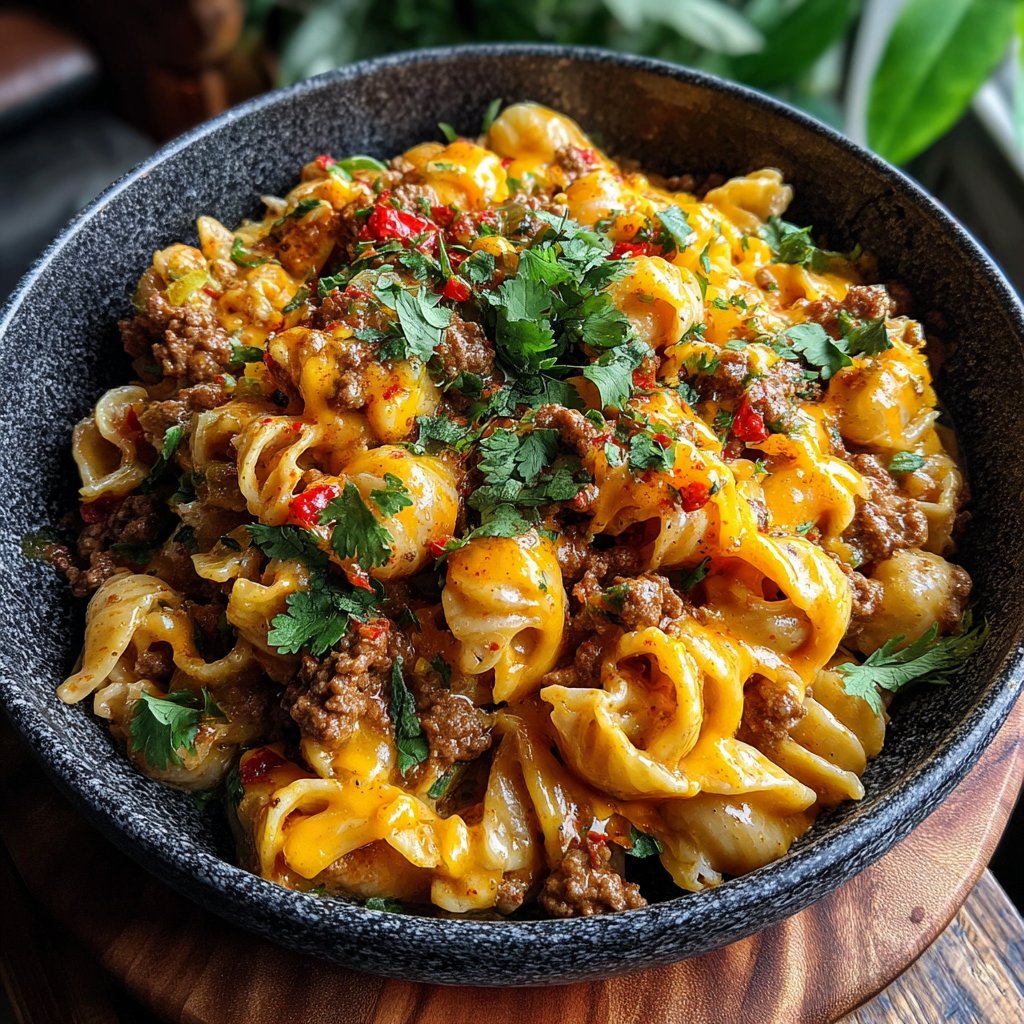 Zesty Taco Pasta Delight
