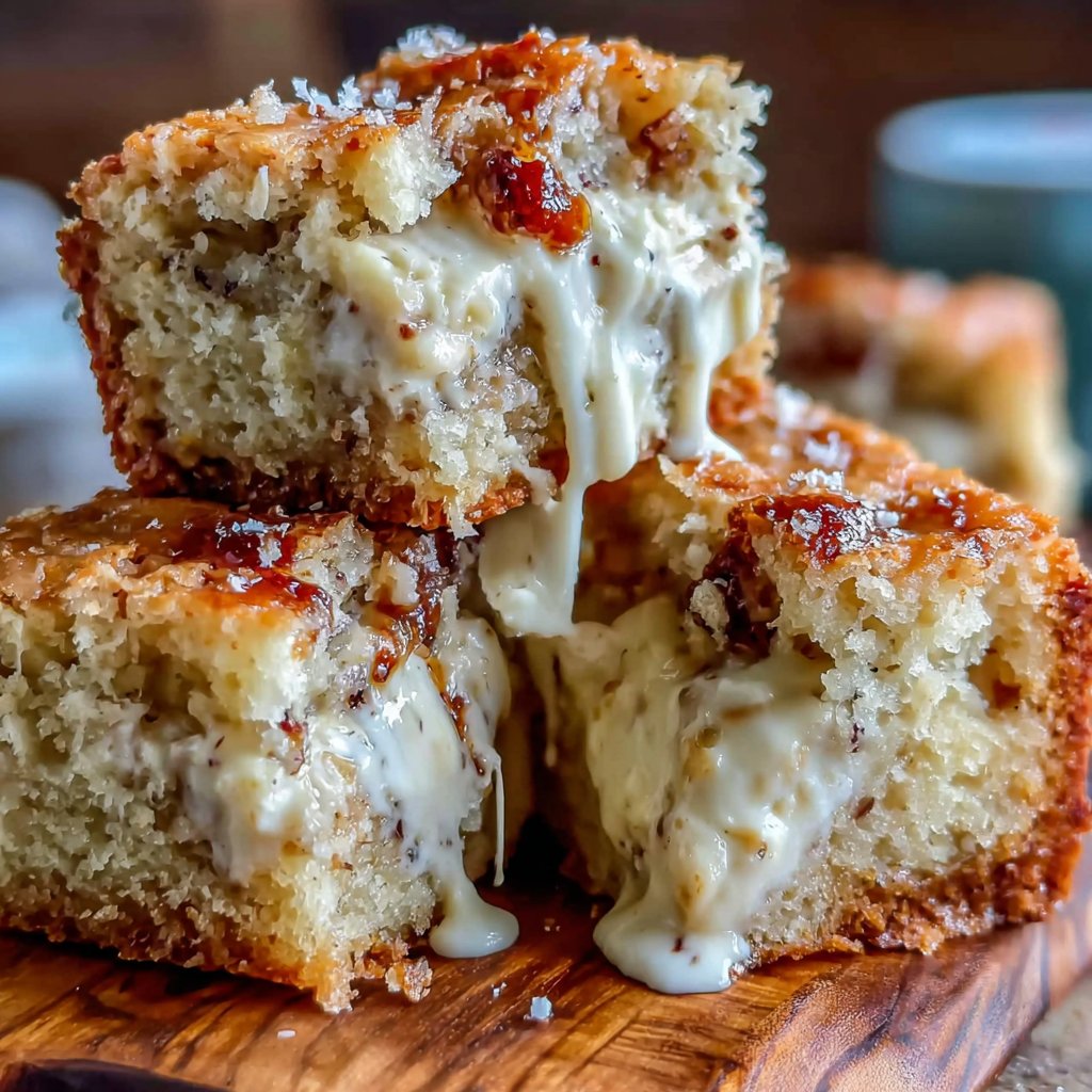 Pure Vanilla & White Chocolate Blondies