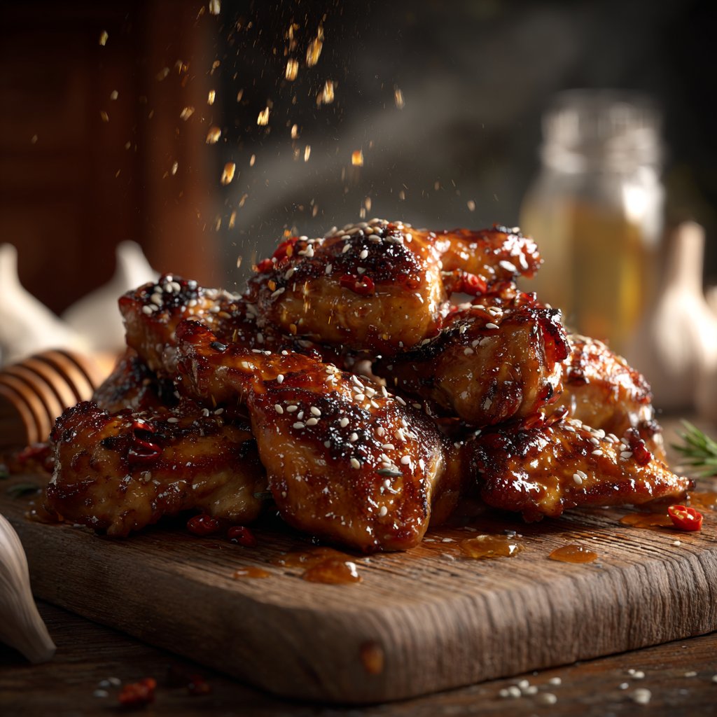 Honey Garlic Glazed Chicken