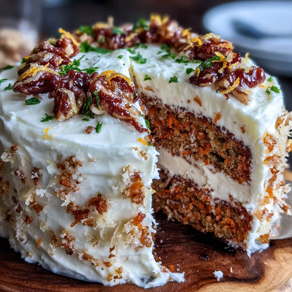 Carrot Cake with Cream Cheese