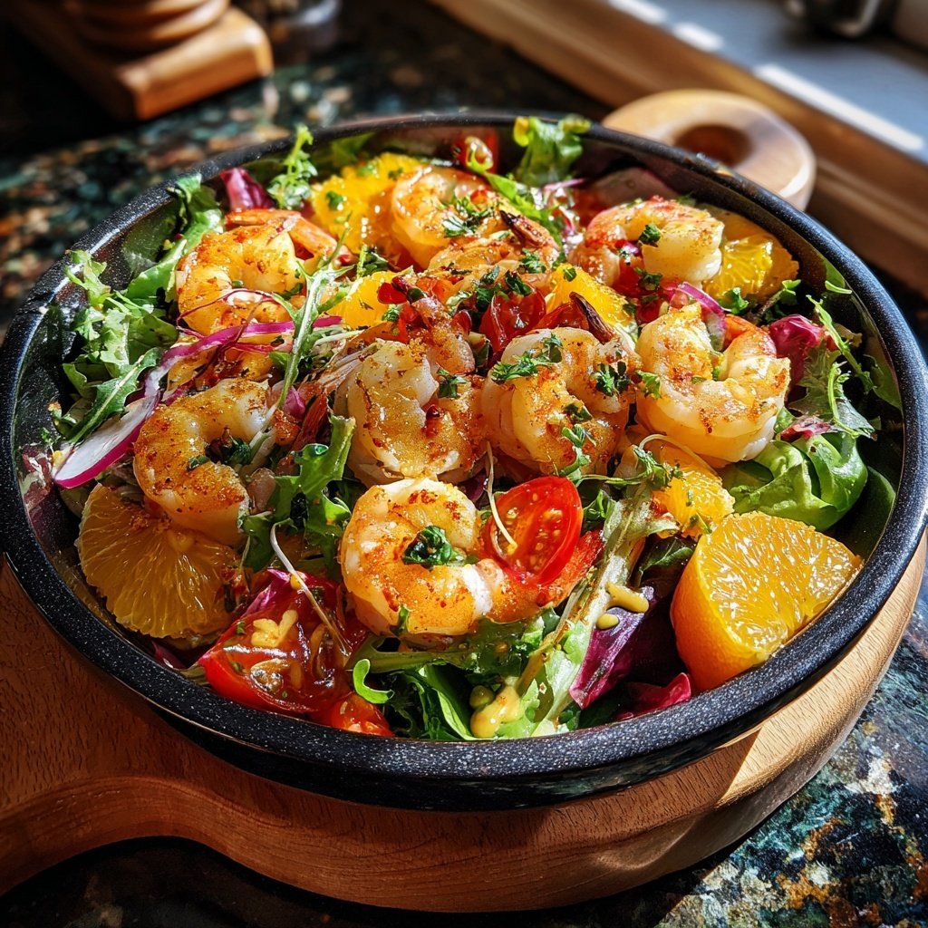 Zesty Seafood Spring Salad