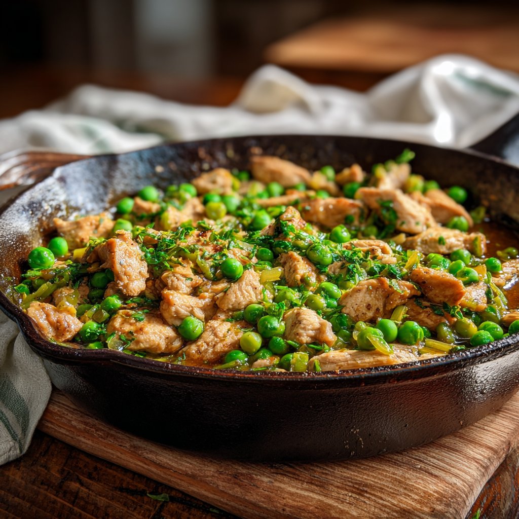 Savory Spring Turkey Skillet
