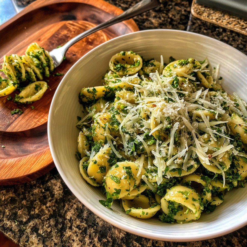 Delicious Fresh Herb Pasta