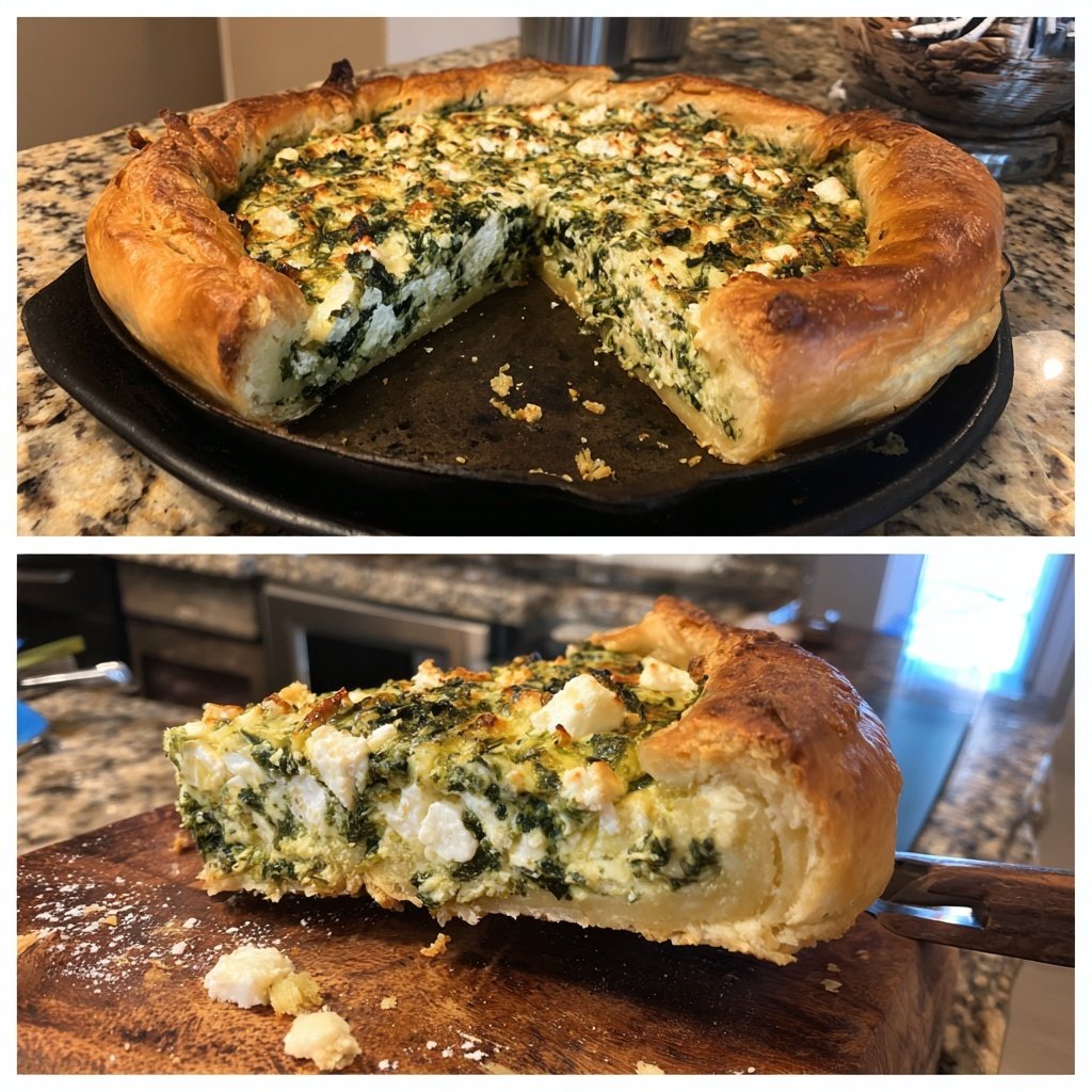 Savory Spinach and Feta Pie