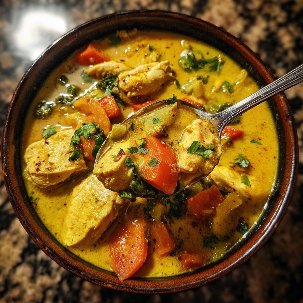 Golden Milk Chicken Curry